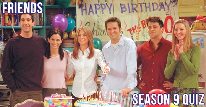 Welcome to Quiz: Friends Season 9 Quiz