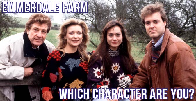 Welcome to Quiz: Which 'Emmerdale Farm' Character Are You