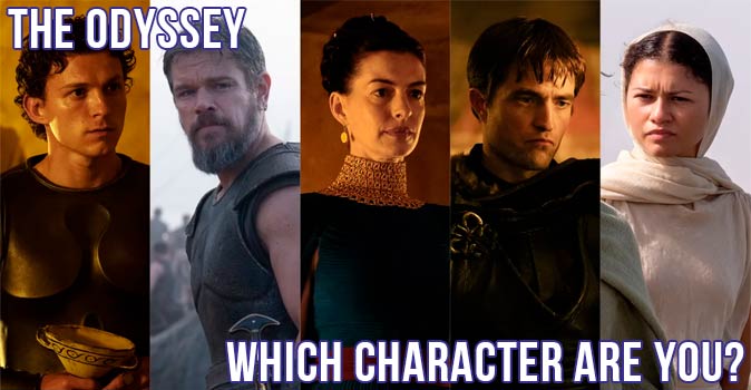 Welcome to Quiz: Which 'The Odyssey' Character Are You