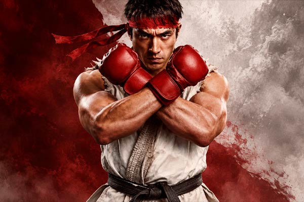 Ryu in Street Fighter